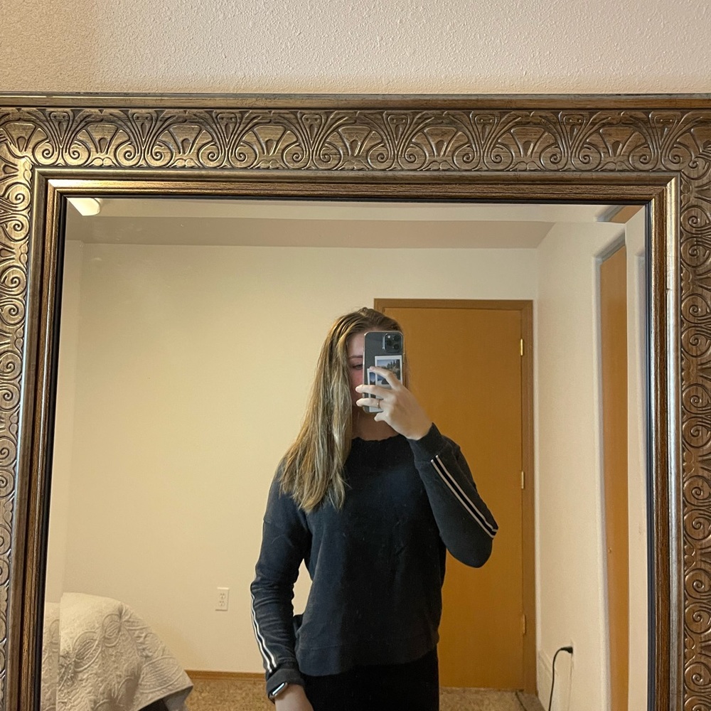 Grey Betsey Johnson crew neck